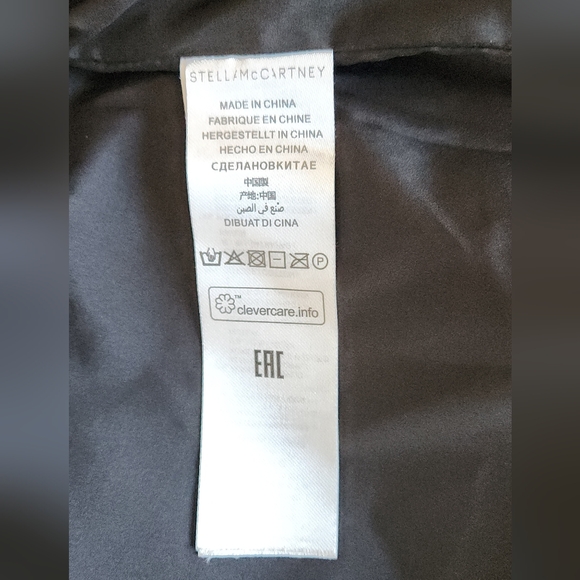 COPY - Stella McCartney Faux Fur Jacket with Denim Detail Trim - Picture 16 of 16